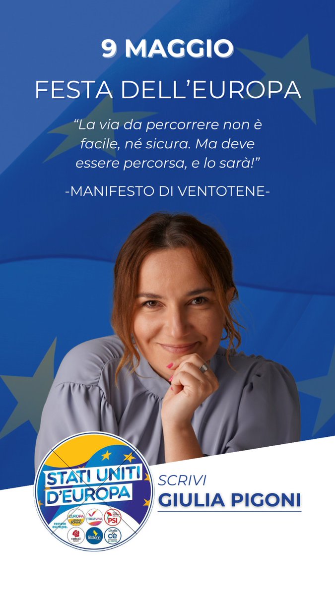 #FestadellEuropa @ItaliaViva #StatiUnitidEuropa #ScriviPigoni