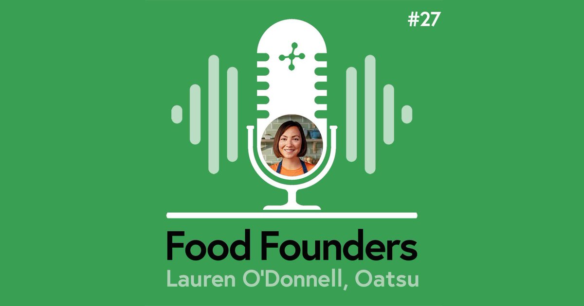 From home kitchen to Holland & Barrett with Oatsu's Lauren O'Donnell. Listen to the #foodfounders interview here: buff.ly/3UH35Yr

#foodstartup #foodscaleup #foodfounder #founderstory #foodpodcast #businesspodcast #foodie #overnightoats #foodinnovation #foodstory