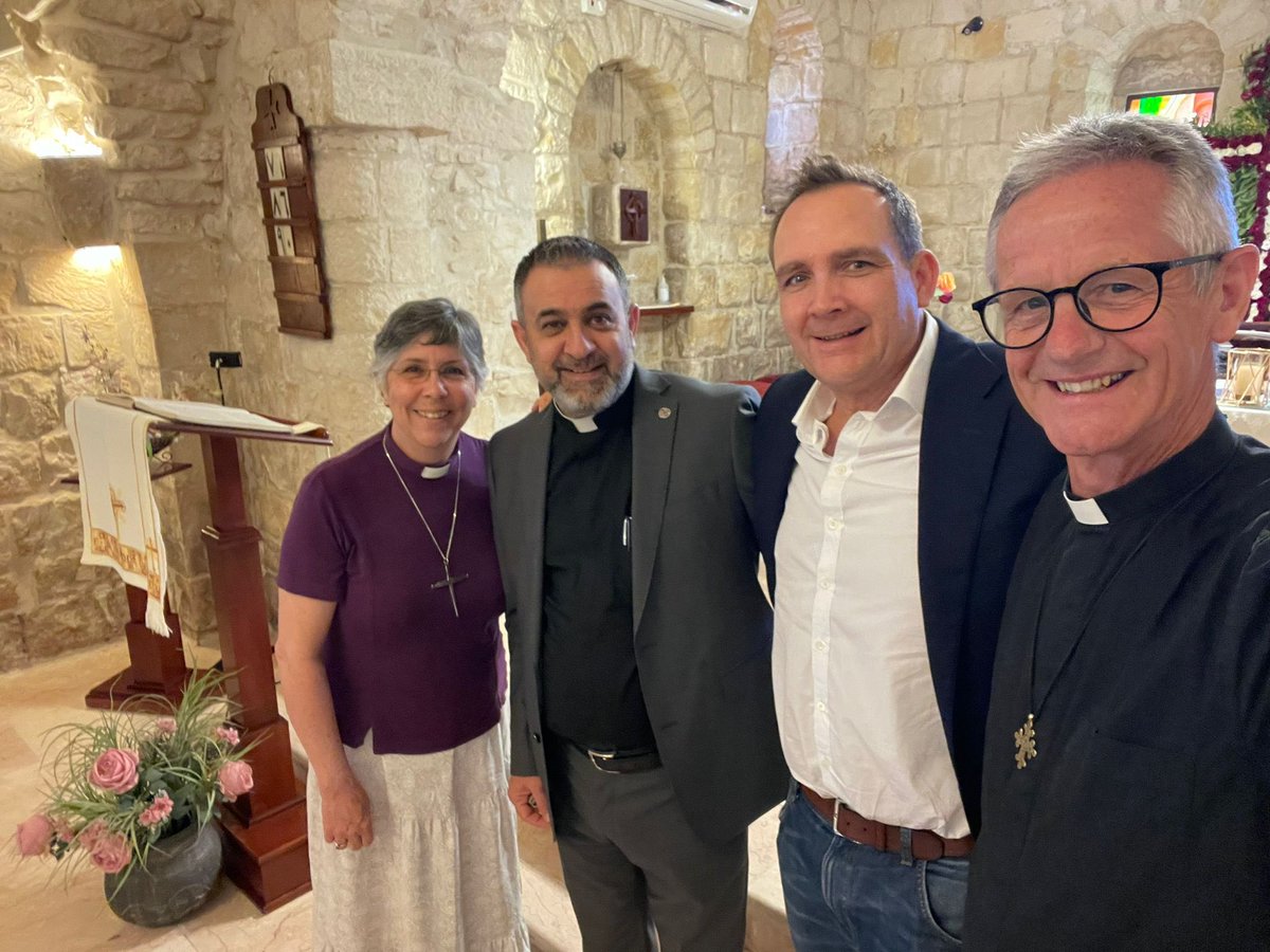 I was pleased to have an opportunity to visit Ramallah in the West Bank. Fr Diab’s strong challenge to western churches to speak out more strongly for a ceasefire and justice for Palestinians.