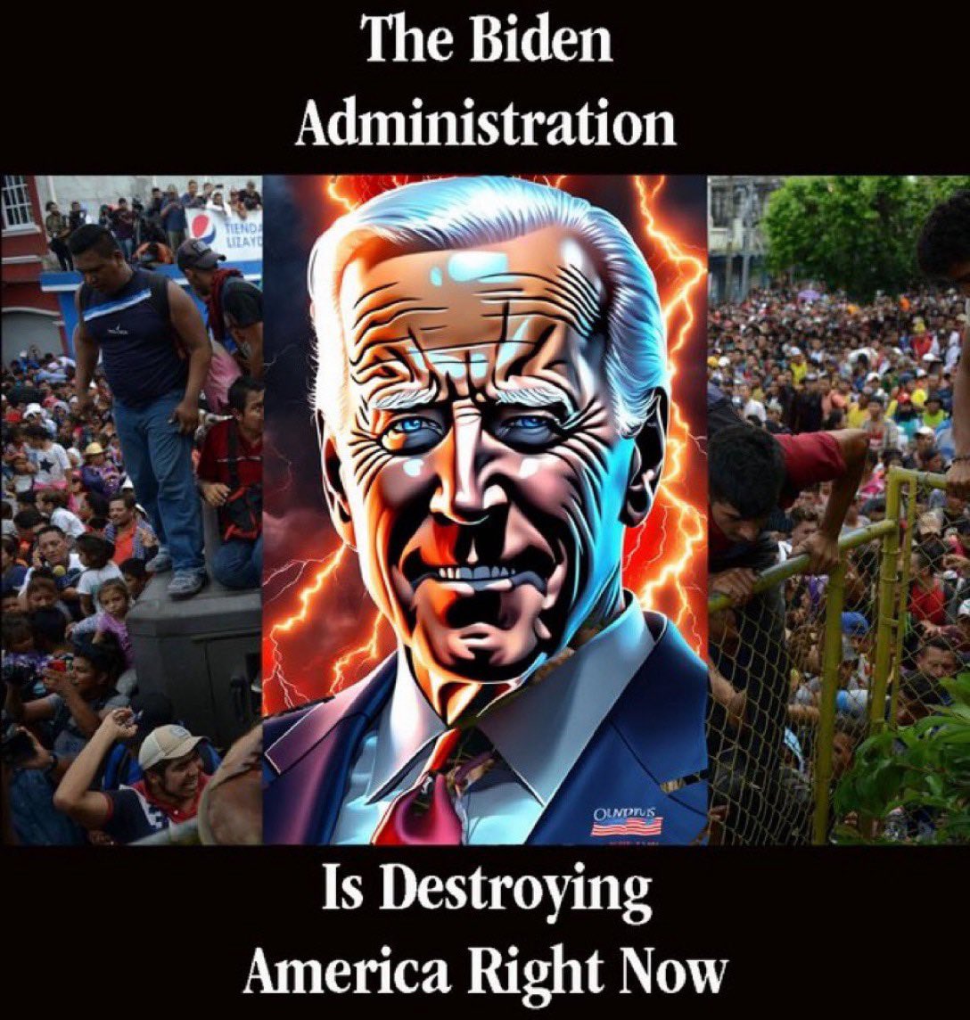 Let’s face it; this is what you got with a vote for Biden. ✳️A Puppet. ✳️Open Borders. ✳️Mass Inflation. ✳️Terrible Economy. ✳️Unaffordable Housing. ✳️Weak Military. ✳️Runaway National Debt. ✳️Cultural Warfare. ✳️Destruction of Liberties. ✳️Global Conflict. ✳️Serial Liar.…