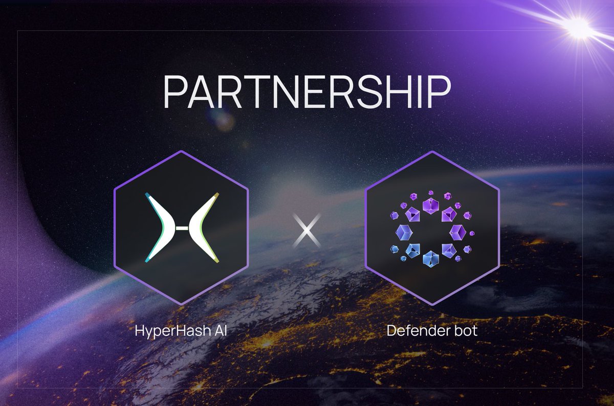 Defender ◻️ $DFNDR (@defendereth) on Twitter photo We are excited to announce a new partnership between Defender Bot and HyperHash AI.
<a href="/HyperHashAI/">HyperHash AI</a> is at the cutting edge of digital technology, offering services in gaming, cloud mining, and 3D rendering. Powered by the latest GPU and CPU architecture, their technology delivers We are excited to announce a new partnership between Defender Bot and HyperHash AI.
<a href="/HyperHashAI/">HyperHash AI</a> is at the cutting edge of digital technology, offering services in gaming, cloud mining, and 3D rendering. Powered by the latest GPU and CPU architecture, their technology delivers