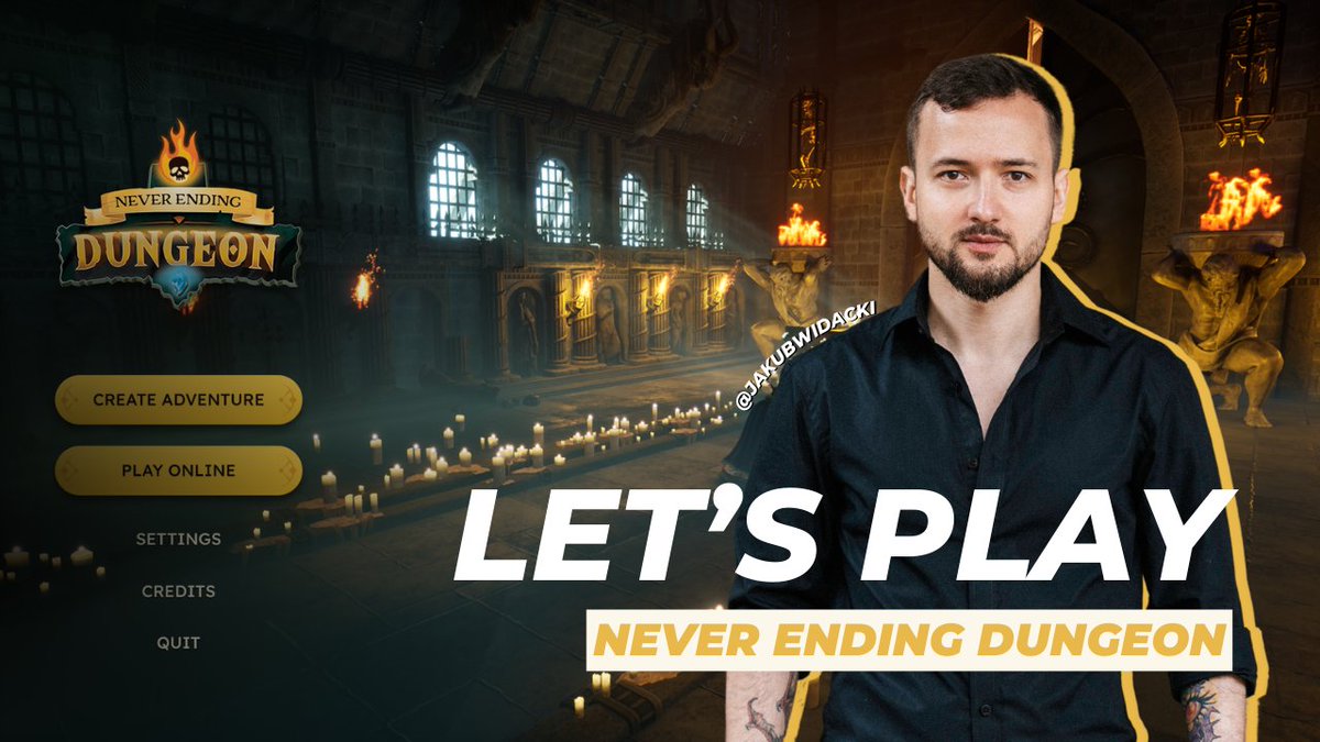 Hey folks, we're going live with "Never Ending Dungeon" and a Game Master! 

Grab your snacks and join us for some dungeon-crawling fun. 

See you there!

youtube.com/live/ycLrlq3Ub…

#NeverEndingDungeon #LiveStream #GameNight #dnd #rpg

---