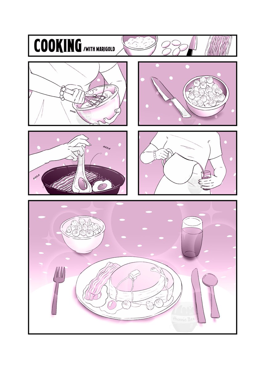 Manga May Day 9: Cooking

The most important meal of the day!
Do yall like to cook?

#mangamay2024 #comic #cooking