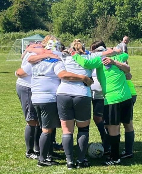 TEAM SPORTS ARE GOOD FOR THE SOUL! TRY WOMENS WALKING FOOTBALL MONDAY AND FRIDAY EVENINGS, MAKE NEW FRIENDS, MEET OLD ONES AND EXERCISE THE MIND AND BODY #MentalHealthAwarenessWeek #B28 #GiveItAGo #shirleysolihulluk #funfitnessfriendship #thisgirlcanuk #womenswalkingfootballuk