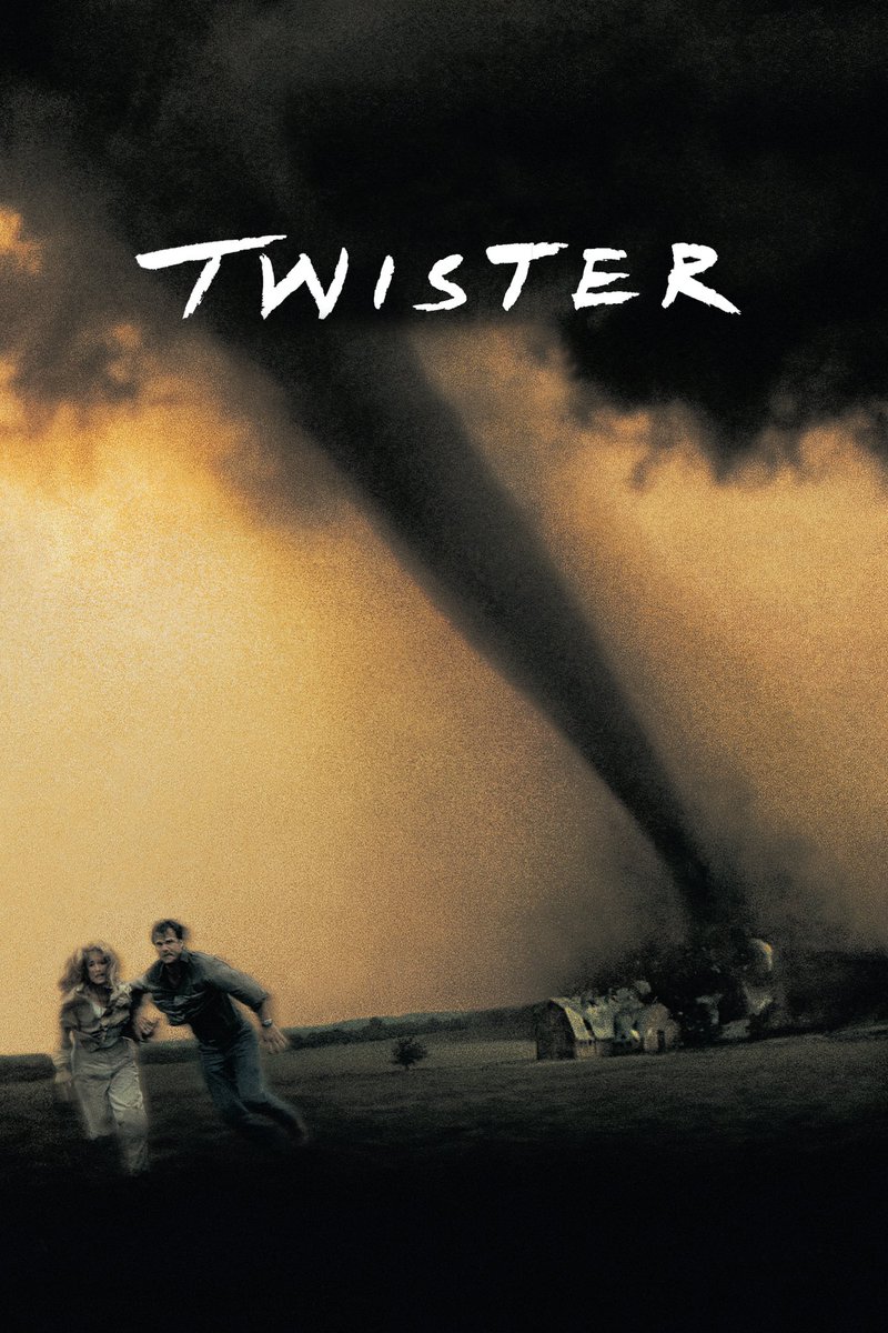 Was watching Twister. The action starts in the opening frame and never lets up. #Twister #JandeBont #HelenHunt #BillPaxton #JamiGertz #CaryElwes