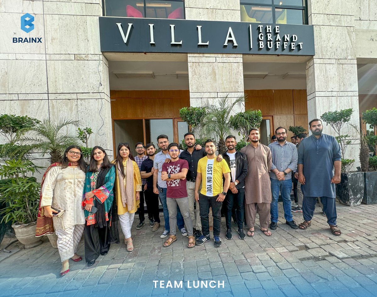 BrainXTechs's tweet image. Team bonding fueled by good food 🥘, Our BrainX Team enjoyed quarterly team lunch😋🍽️ !As quarterly team lunches are the perfect recipe for camaraderie and delicious memories. 📷

#TeamAppreciation #CompanyCulture #BrainX #Newpost #TeamLunch #Like #comment #Followformore