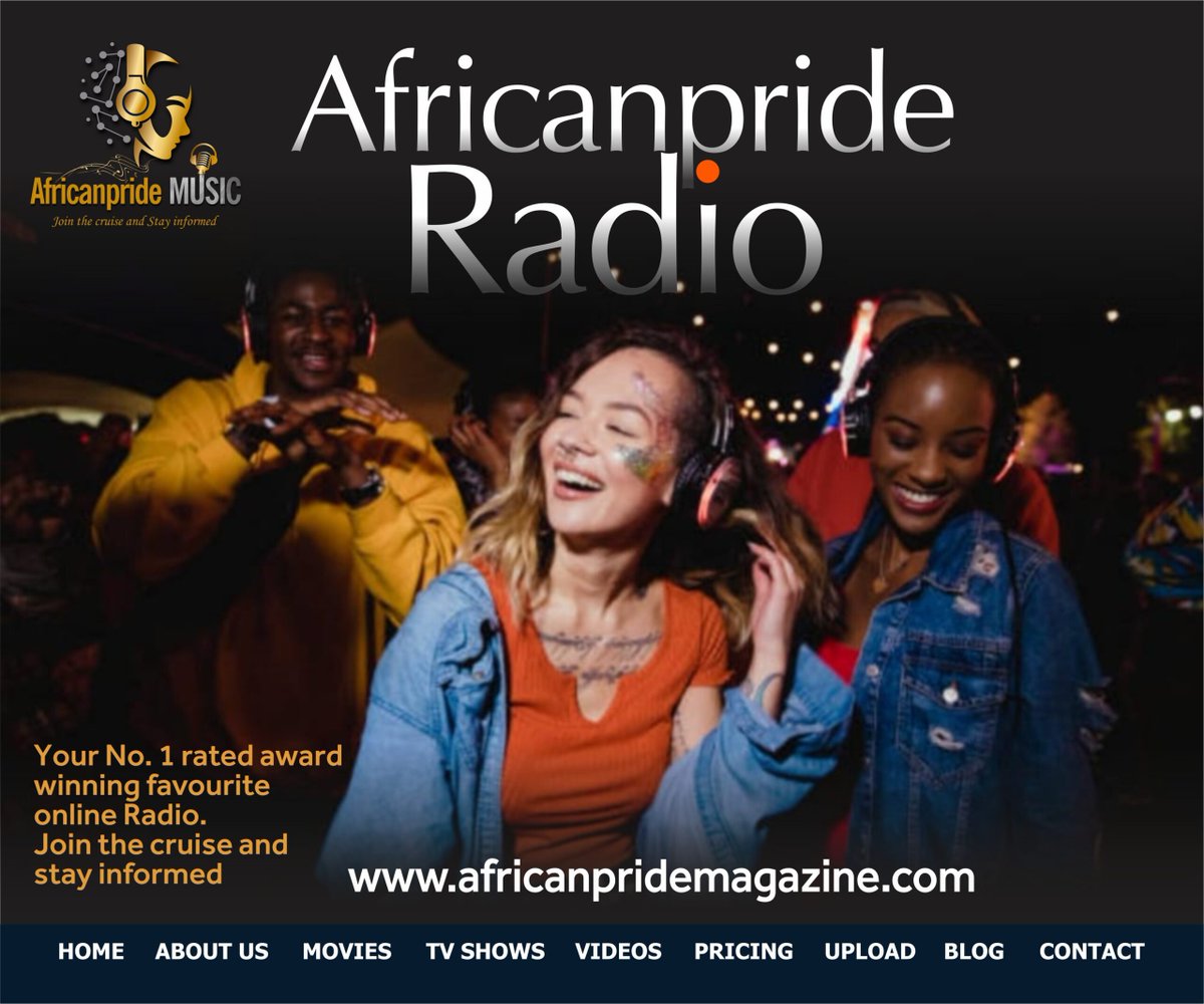 Join the Cruise on African Pride Radio Join a world of entertaining p... africanpridemagazine.com/blog/join-the-…
#Africa #Africanpride #Africanpridemagazine #AfricanPridemagazinefan #Africanprideradio #AfricanPrideTV #cigartalesafricanpride #entertainment #evolvingwomanafricanpride #explorepa...