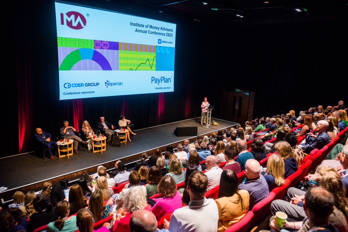 We're pleased to announce that the panel discussion session at #IMAConf24 will be 'Money advice – let’s talk about the future ' featuring Anna Hall @MoneyPensionsUK, Judith Wood-Archer @AdviceGateshead, and Amy Taylor @GMMAG1 - book your place today buff.ly/3D8hBPa .
