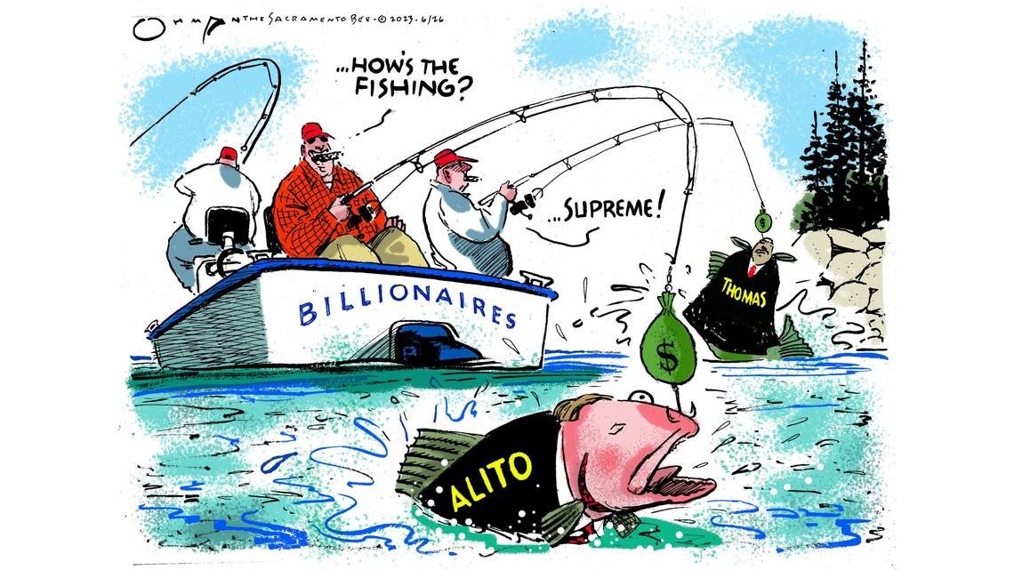 #SupremeCourtStench begins with Sammy 'The Fish' Alito
He stinks!