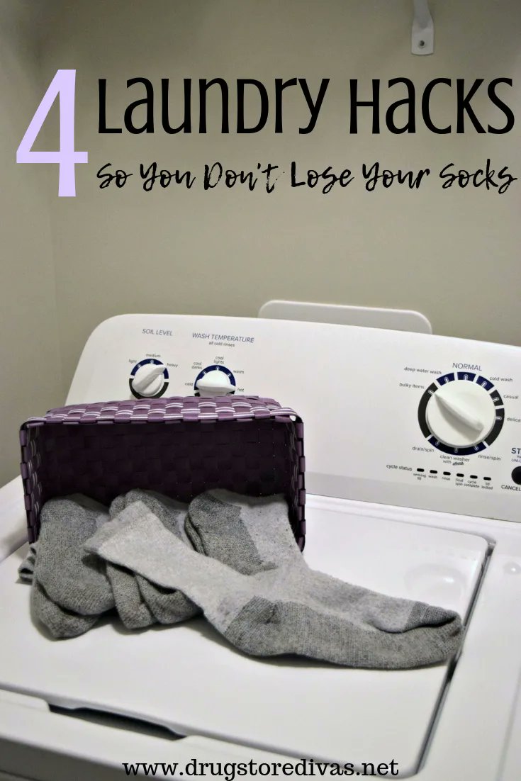 Today is #NationalLostSockMemorialDay. Which is a weird day to celebrate. We should celebrate finding lost socks. Or not losing them. Speaking of the latter, find 4 Laundry Hacks So You Don't Lose Your Socks in our post here: drugstoredivas.net/laundry-hacks-…