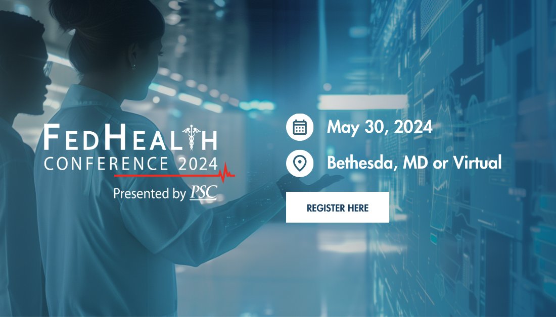 [3 Weeks Away!] Mark your calendar for PSC's FedHealth Conference on May 30! Check out the full agenda and register at bit.ly/4abvTN6 #PSCfedhealth2024