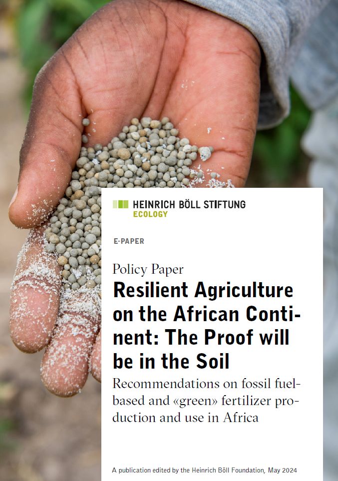 This policy paper, prepared by the offices of the @hbsNigeria, @BoellStiftung, @HBSNairobi, and @boellza ahead of the African Union Fertilizer and Soil Health Summit in Nairobi, takes a closer look at the role of synthetic fertilizers in African food systems. Read the full paper…