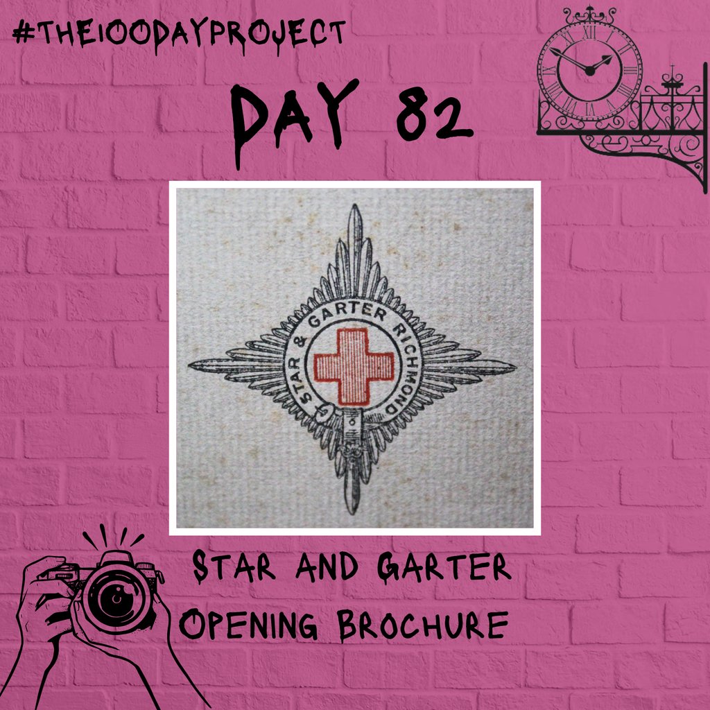 #Day82 of #The100DayProject2024 - Star and Garter Brochure

Head to our Facebook or Instagram for the full post
#100daysatthemuseum #artinmuseums #richmond #richmonduponthames #getinspired #becreative #artist #photography #collage #newperpectives #colours #textures #lookclosely