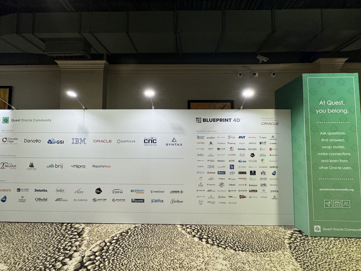 OrbitAnalytics's tweet photo. Hey there! The excitement is in full swing here at @QuestUserGroup's #Blueprint4D! You don't want to miss out on the fun at our booth #616! Come say hello &amp; let us help you take your business to the next level!
#orbitanalytics #AI #ML #GenAI #Oracle #FusionC #questcommunity https://t.co/mA4ereD6hn