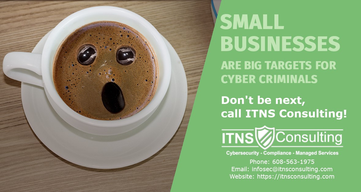 Cyber threats don't spare small businesses. 🔒 With ITNS Consulting, fortify your network against attacks. Tailored security solutions for YOUR needs. Ready to protect your business? Schedule a free consultation: itnsconsulting.com/contact/ #Cybersecurity #SmallBiz