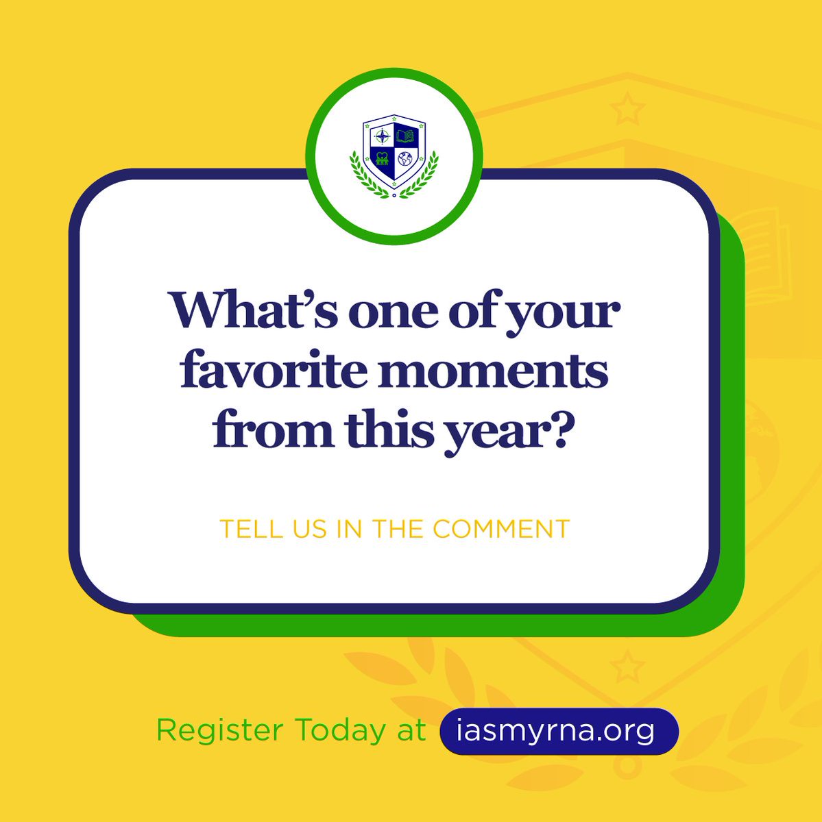 As this year is winding down, we'd love to know what's one of your favorite moments. 

#iasmyrna #charterschool #tuitionfree #education #school #cobbcounty #smyrna #mariettacity