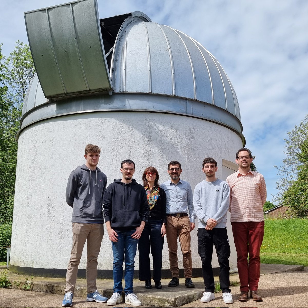 A big welcome to the tutors of our 3 French students visiting us today. Showcasing projects (spectroscopy, photometryand super moons), progress and link with NTU (summer) students as well as school placement students. @NottmTrentUni @NTUSciTech @NottinghamAstro @sherwoodobs