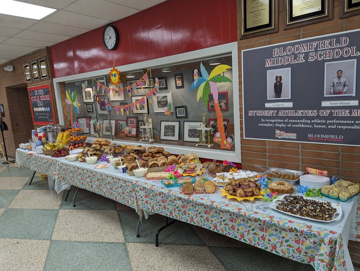 Thank you to our amazing Home and School for showing appreciation this week and all weeks!!! We're so lucky to have you. #BMSPride