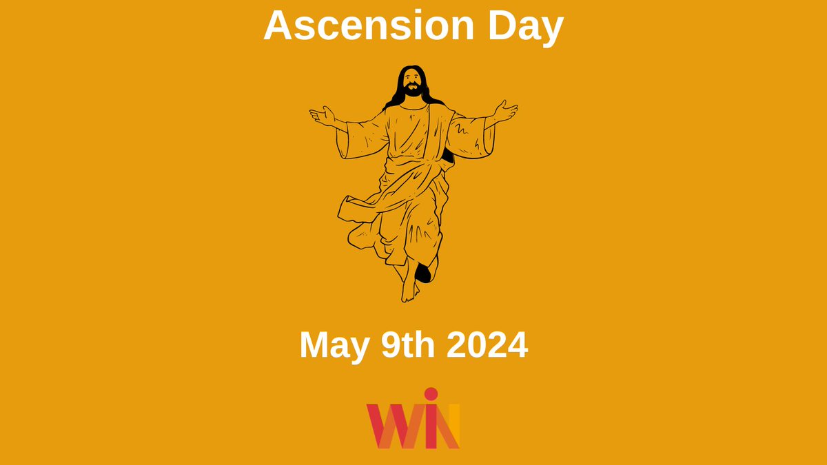 Today Christians commemorate Jesus' last appearance on earth before ascending to heaven surrounded by his apostles. Before his ascension, Jesus told the apostles to wait in Jerusalem for the arrival of the Holy Spirit. #AscensionDay also ends the Easter period. #Christianity