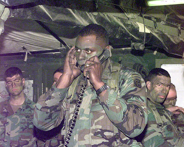 オースティン国防長官の現役時代の写真
1998年