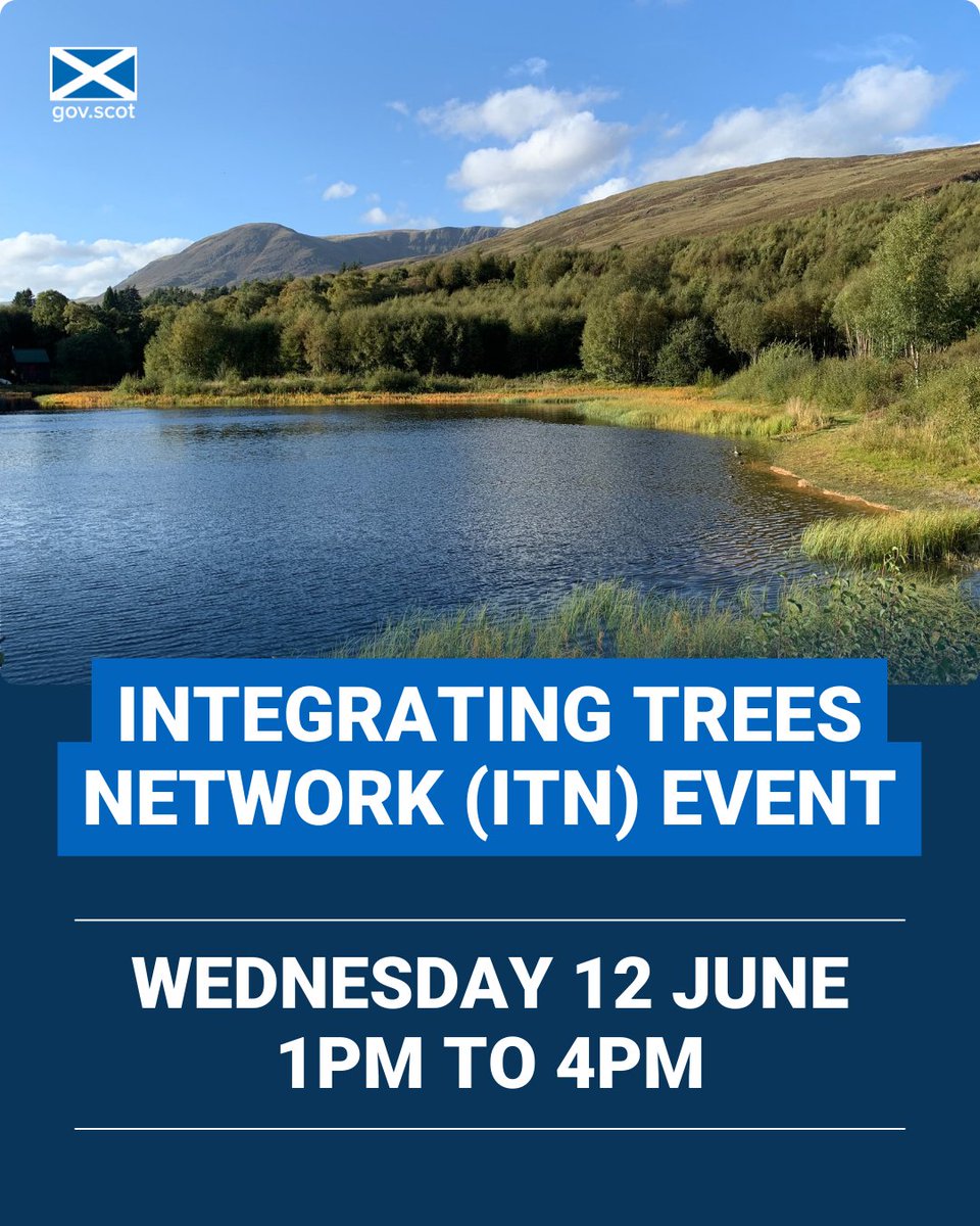 Join our free transformative Integrating Trees Network (ITN) event in the Angus glens of Rottal Estate. From biodiversity enhancement, to carbon sequestration and more, Dee Ward talks about how these projects are shaping the future of the estate. Book ➡️ tinyurl.com/2umvuebd