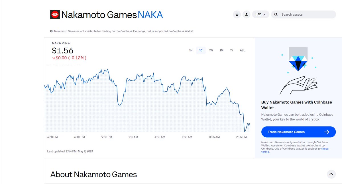 I think this decline is a good opportunity for $NAKA.
With the cooperation and partnerships made, it will leave these levels completely behind and take its place at higher points.#GameFi #Web3Gaming #BTC #Crypto #Play2Earn💸📈