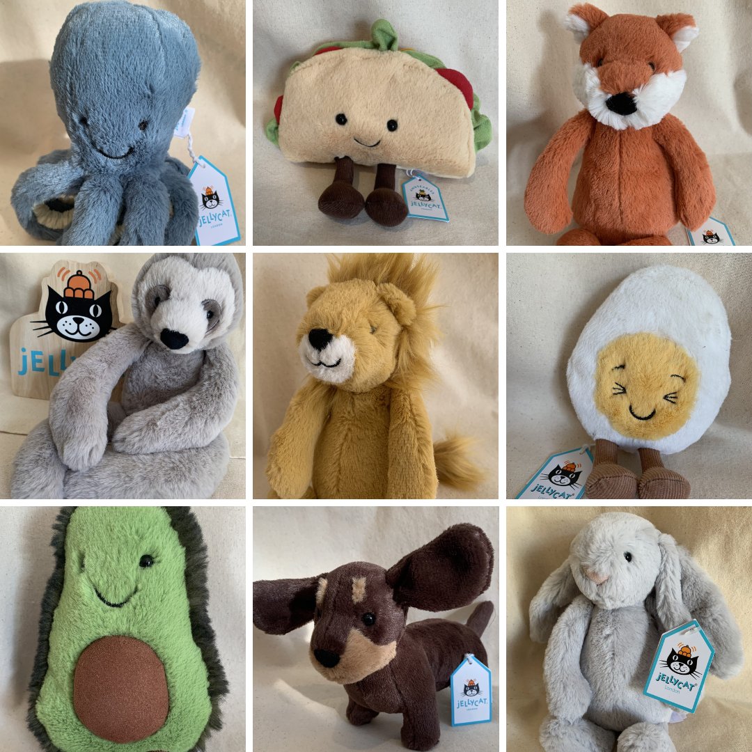 Did you know we have a whole range of gorgeous little #Jellycat soft toys in stock? Available in the shop, or through our website 👉 booknookuk.com/product-catego…