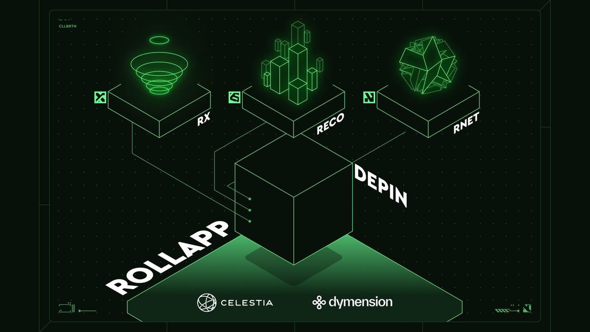 🔆Rivalz Network, #dymension tarafından desteklenen, #CelestiaOrg DA teknolojisine sahip ve #EVM'yi temel alan ilk Yapay Zeka Destekli #DePin #RollApp olacak. 

⏳Yaklaşık 5 yıldır Web3 verileri üzerinde çözümler üreten, Web3 / Fintech Organizasyonları genelinde büyük ölçekli…