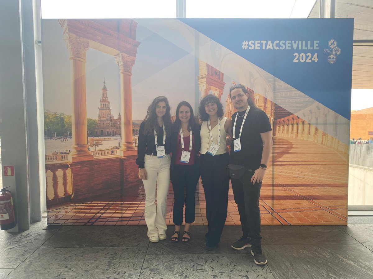 Ethel Eljarrat (@eeljarrat) on Twitter photo Proud of my pre-docs and post-docs (<a href="/EEljarrat/">Ethel Eljarrat</a> team) at the #SETACSeville!!! <a href="/LaraCioni/">Lara Cioni</a> <a href="/MariaVittoria92/">Maria Vittoria Barbieri</a> <a href="/Sandra17cm/">Sandra Callejas Martos</a> <a href="/onhealth4/">ON HEALTH</a> <a href="/IDAEA_CSIC/">Inst. of Environmental Assessment & Water Research</a> Proud of my pre-docs and post-docs (<a href="/EEljarrat/">Ethel Eljarrat</a> team) at the #SETACSeville!!! <a href="/LaraCioni/">Lara Cioni</a> <a href="/MariaVittoria92/">Maria Vittoria Barbieri</a> <a href="/Sandra17cm/">Sandra Callejas Martos</a> <a href="/onhealth4/">ON HEALTH</a> <a href="/IDAEA_CSIC/">Inst. of Environmental Assessment & Water Research</a>