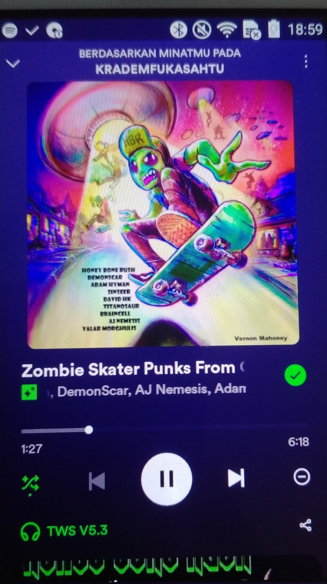 LennyOktavia3's tweet photo. 🤟🏻❤️🤟🏻
#ZombieSkaterPunksFromOuterSpace
https://t.co/2KneEpXroi
🤟🏻 Awesome 🤟🏻
@HoneyBoneRush @DemonScarNYC @titanosaurrocks
#AJNemesis
#AdamHyman @sinseermusic #DavidHK
#BrainCell
#ValarMorghulis https://t.co/mKx0X47AyP