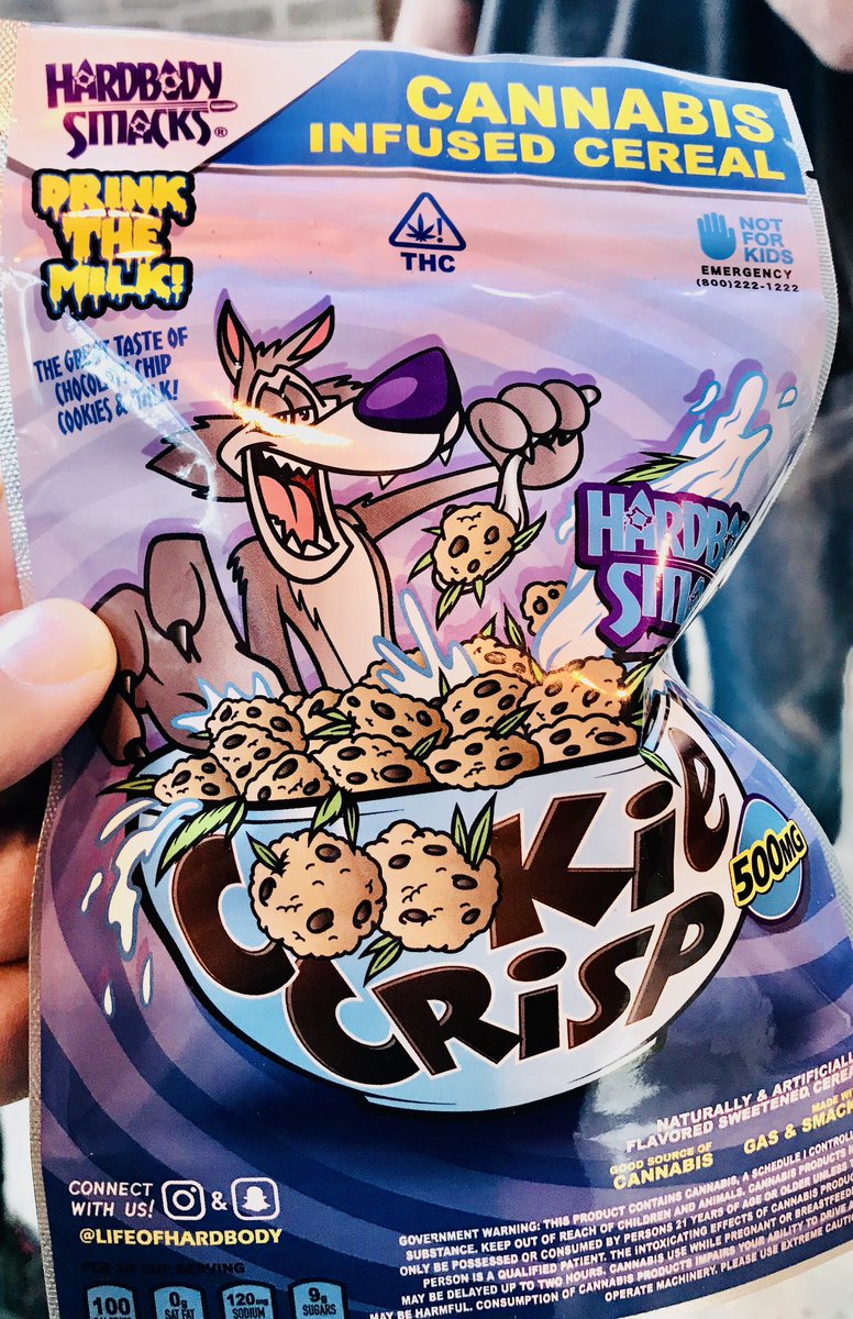 It’s increasingly common to mistake edible marijuana for regular food or candy. These illegal products often contain unpredictable amounts of THC. Consuming marijuana can have side effects, including problems walking or sitting up or labored breathing.