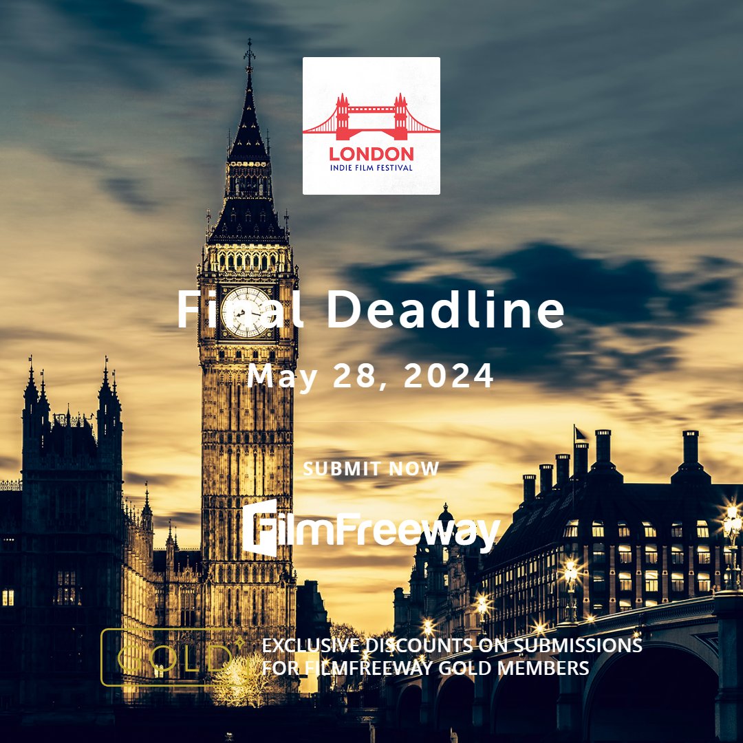 Submit Your (Film/Script/Photography) via FilmFreeway

Link - filmfreeway.com/LondonIndieFil…

#group #filmmaker #filmmaking #filmposter #filmfreeway