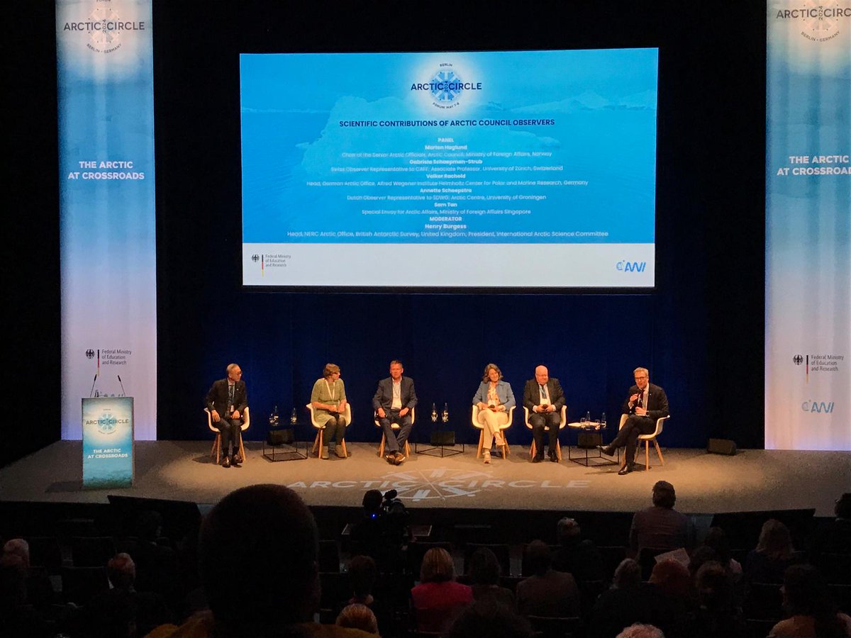 A big thank you IPF Board member @MarieAnnConinsx for speaking and moderating the past few days at the @_Arctic_Circle Berlin Forum as well as to Karen van Loon and the @EgmontInstitute for the invitation to a well organized panel discussion that included IPF's Mieke Sterken.