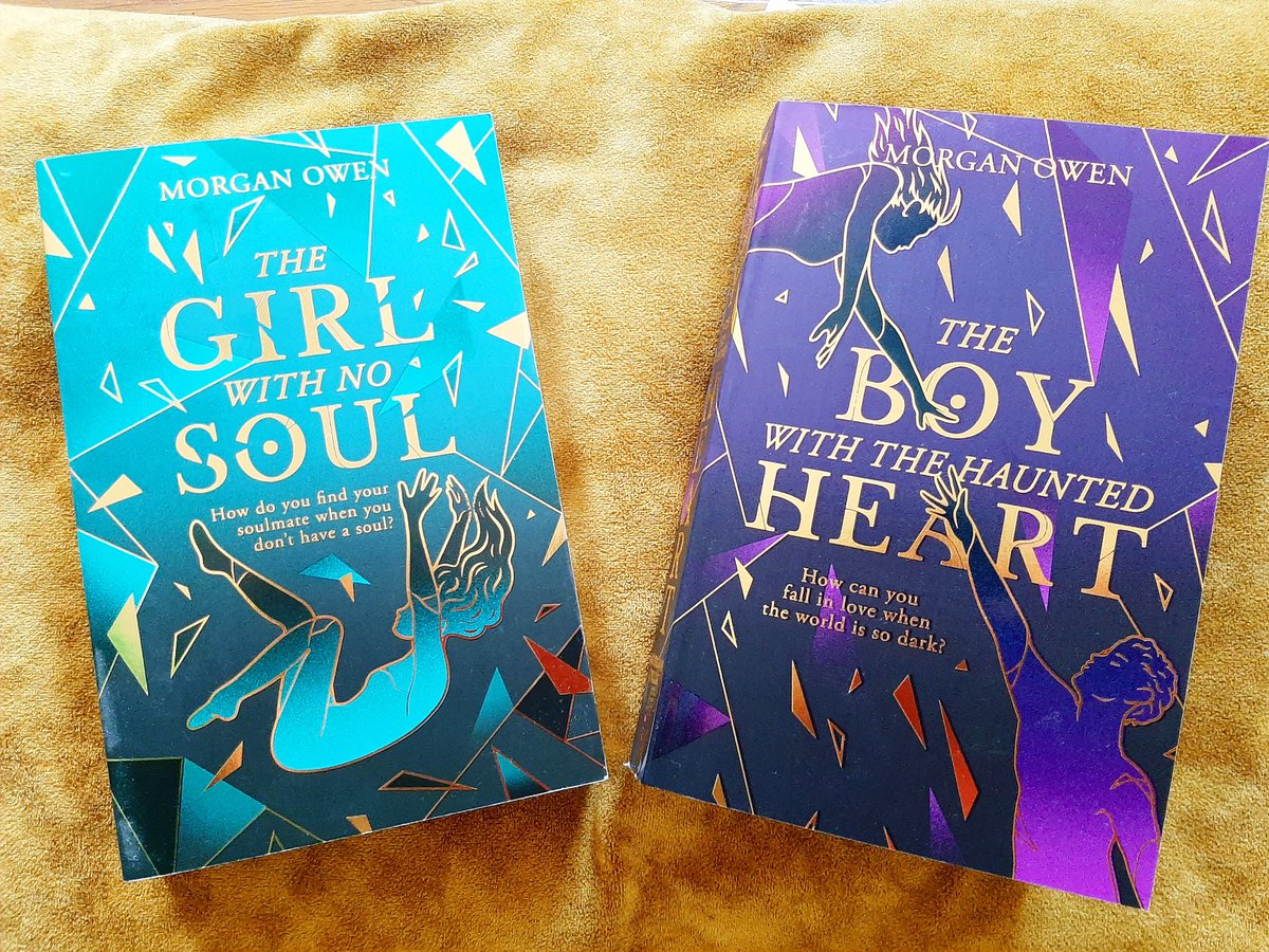 Happiest of book birthdays to lovely @morganowenya on the publication of The Boy with the Haunted Heart, the gorgeous sequel to The Girl with No Soul! ❤