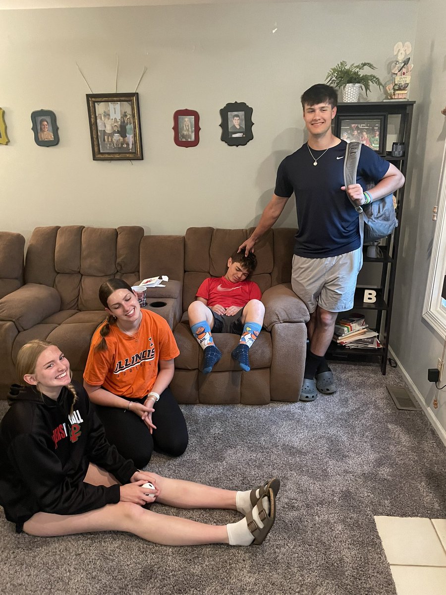 First day of school to last day for Brendan - time flies!