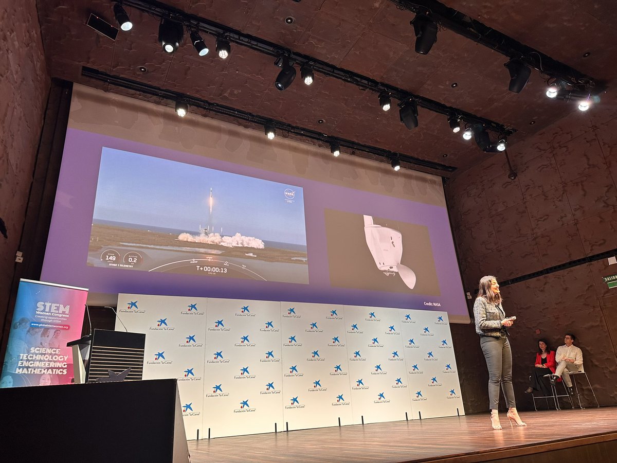 StemwomenEurope's tweet photo. 👍⭐️ #SWCMadrid2024 TALK 7
Helia Sharif, Detection Engineer-PMO at Thales Alenia Space
https://t.co/SWuICCx0TR
#StemWomen #Stem #StemCompany #FemaleTalent #technology #innovation https://t.co/PnaN4IWMvj