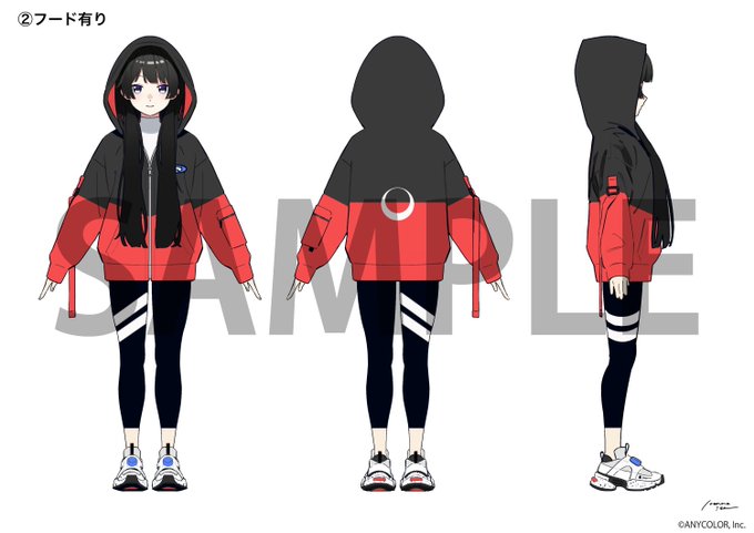 「black hair hooded jacket」 illustration images(Latest)