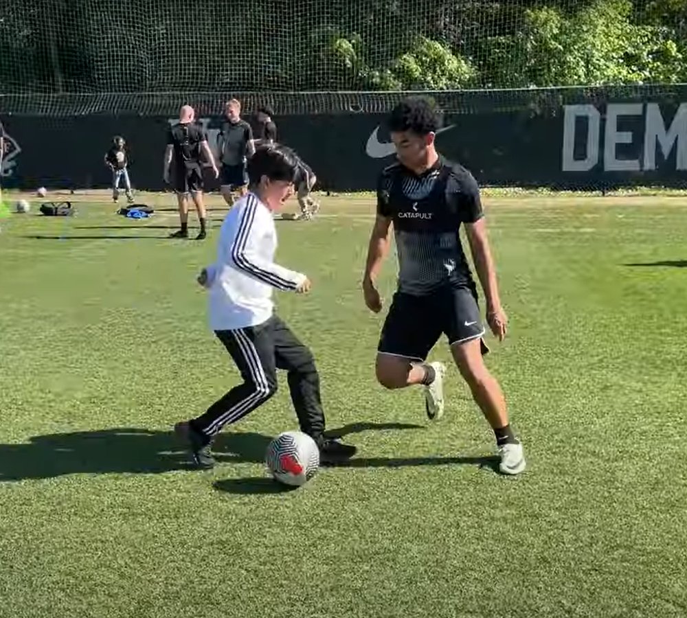 The Griffith Elementary School Soccer Club had an unforgettable experience visiting the Wake Forest Men's Soccer Team for practice. Find out more how this opportunity meant so much to these young athletes. bit.ly/4du1sEN #wsfcs @WakeMSoccer @griffithelemws
