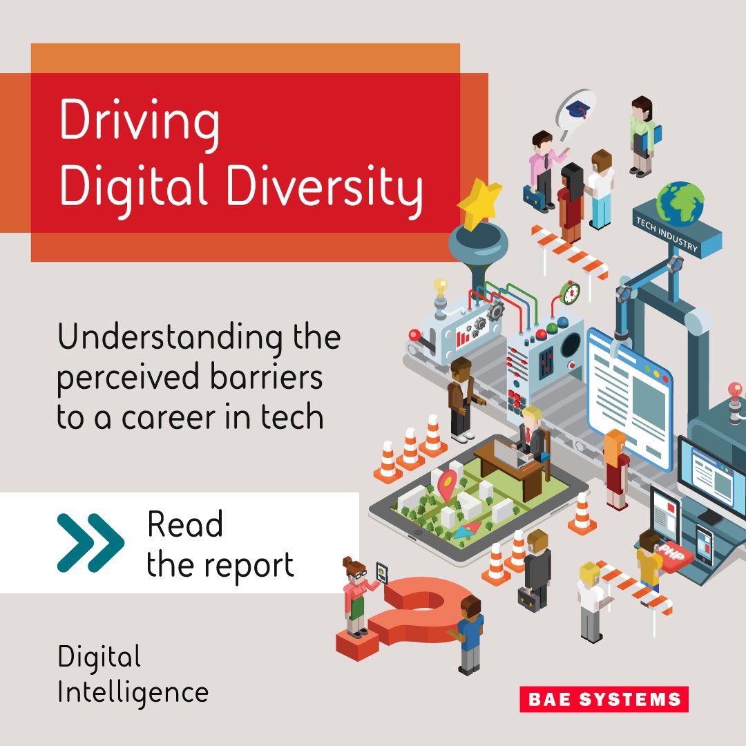 Download our new report to discover the perceived barriers to a career in tech ➡️ baes.co/oEcv50RA8Mn

#DrivingDigitalDiversity #DEI #DiversityInTech