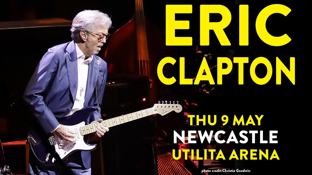 🎟️ Late and great production tickets have just been released for the legendary @EricClapton tonight at Utilita @ArenaNewcastle! Grab yours here: ticketmaster.co.uk/eric-clapton-n…