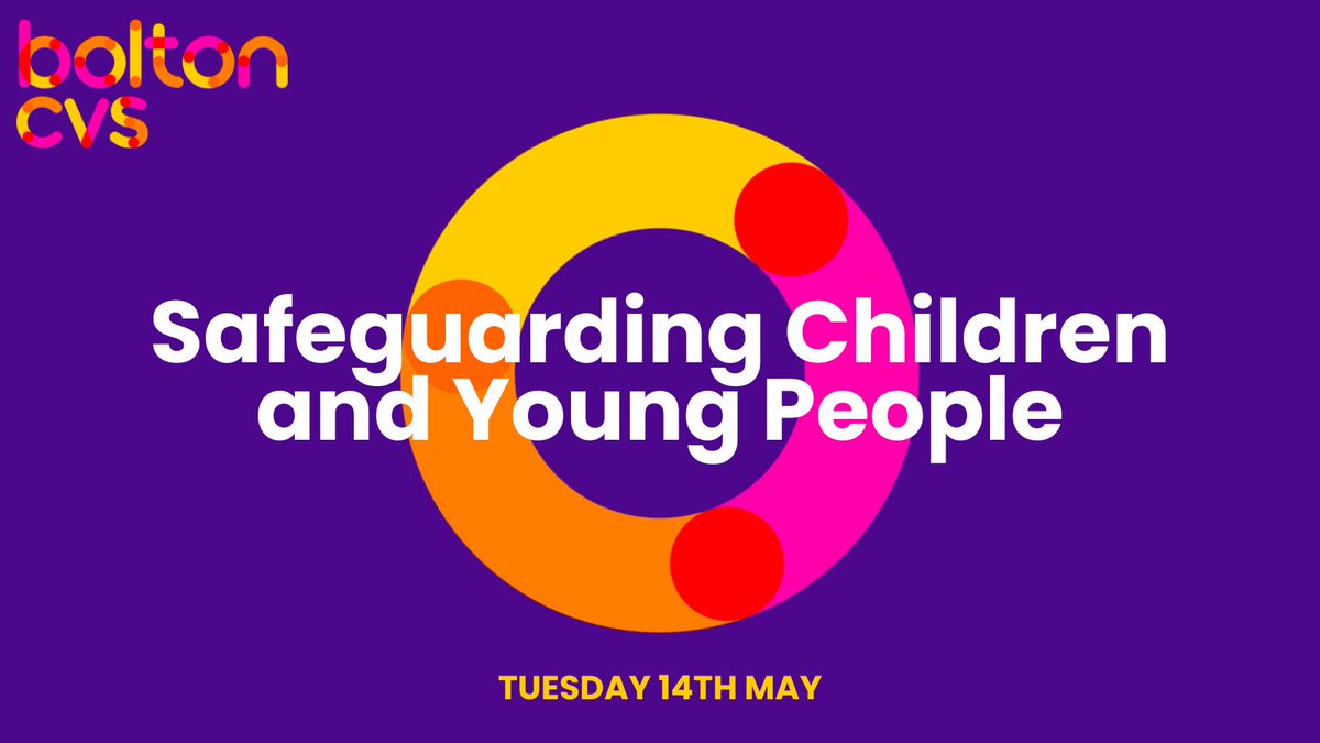 Safeguarding is everyone's business, especially when you're working with children and young people Make sure you've got the knowledge you need at next weeks Safeguarding Children and Young People session💜 Find out more here➡️ bit.ly/3WzQWpx
