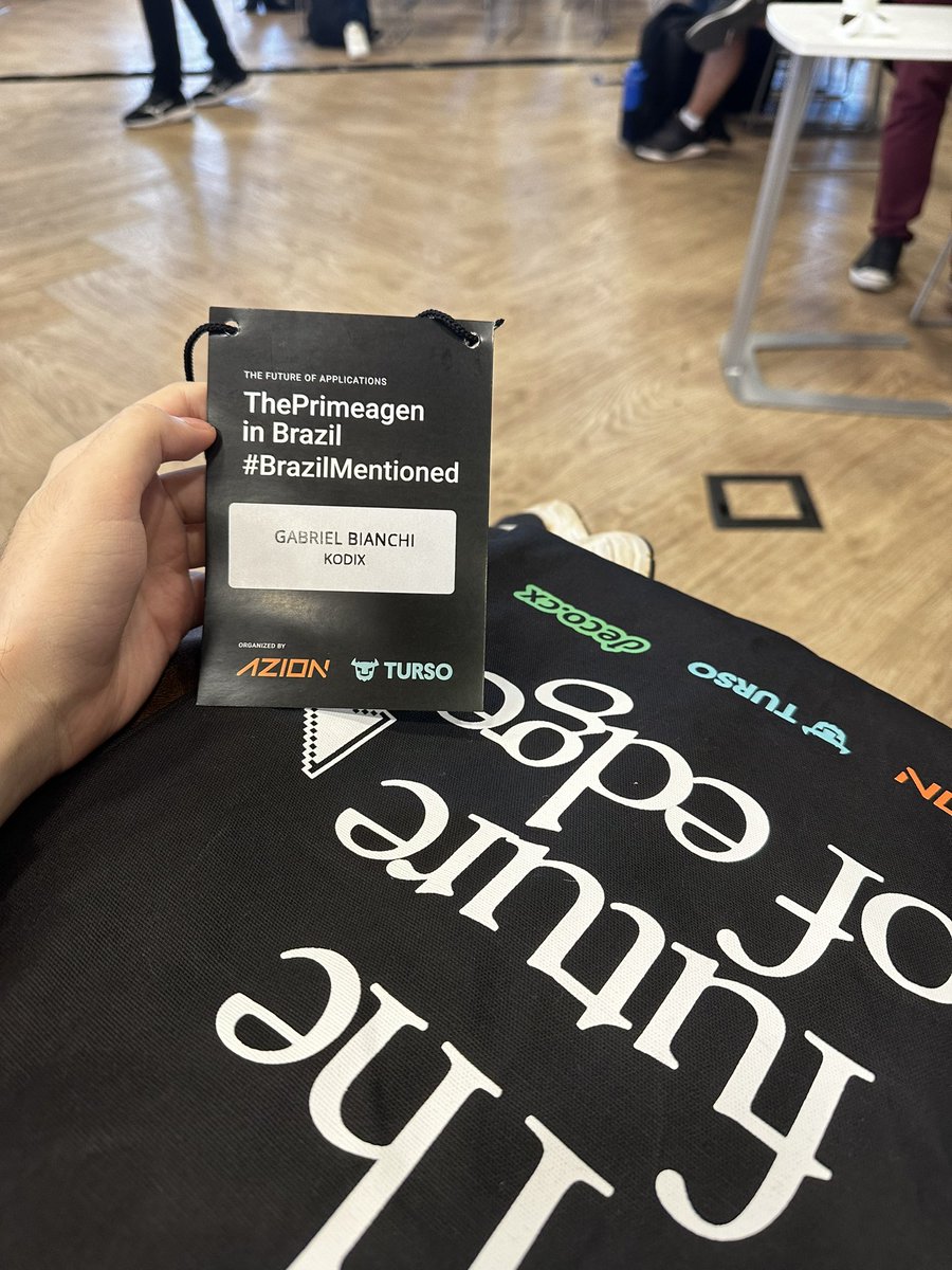 gdbianchii's tweet image. #brazilmentioned

Awesome opportunity to be here. Also, I can confirm @ThePrimeagen is real