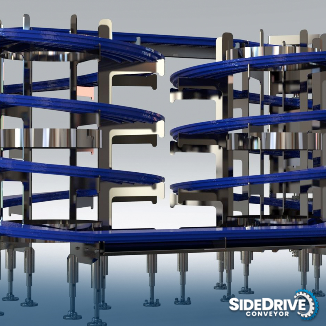 In this video, you’ll learn more about edge-driven conveyors from SideDrive Conveyor Co., the only company in the world that’s focused exclusively on technology that utilizes the edge-driven belt from Intralox. hubs.li/Q02bs6SM0 #Intralox #SpiralConveyor