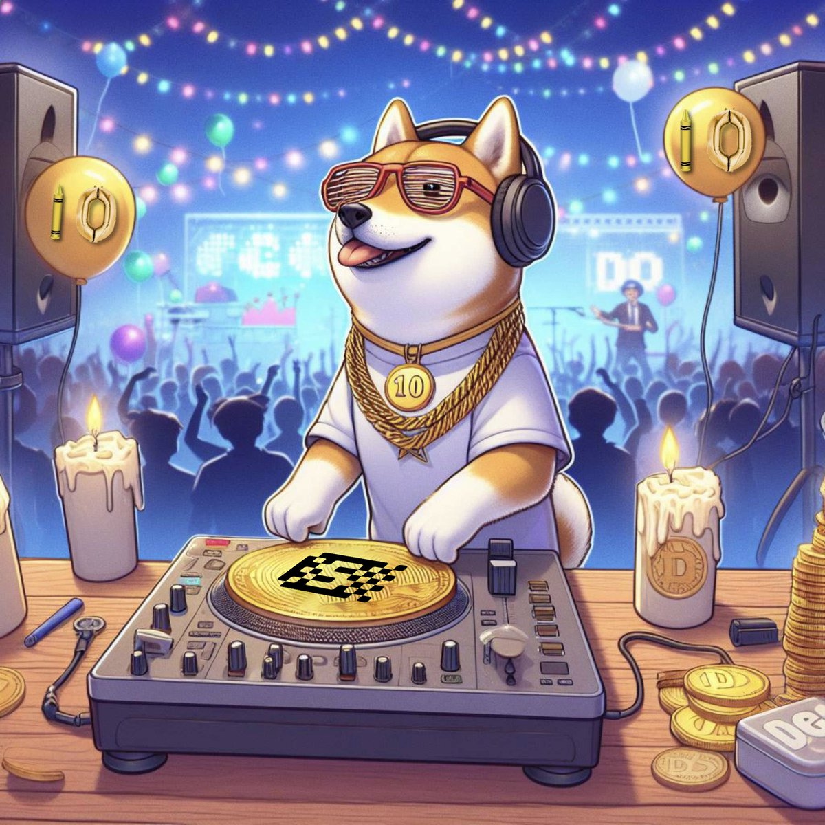 Get ready to officially groove with the psychedelic music club for @dogecoin 

#SatoshiBet #GambleFi #MemeCoinSeason #BTC