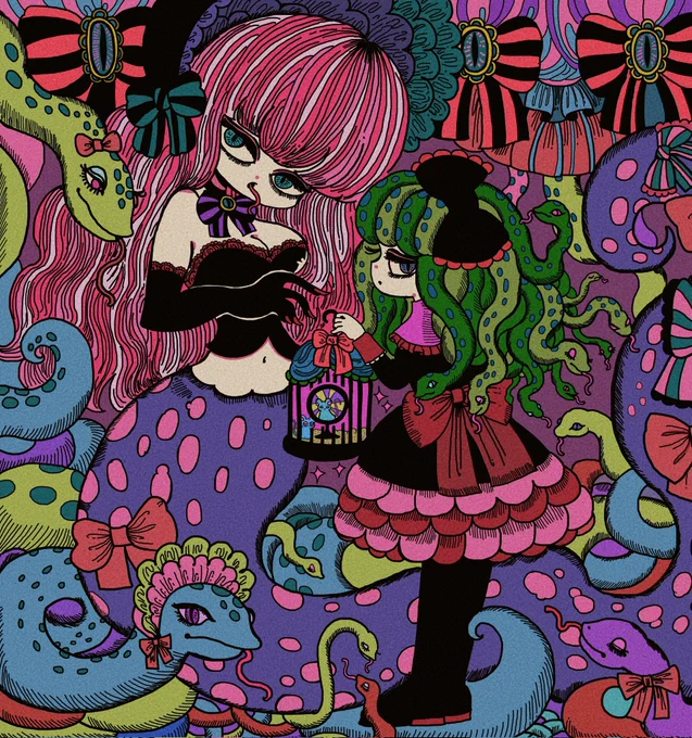 蛇の女の子 