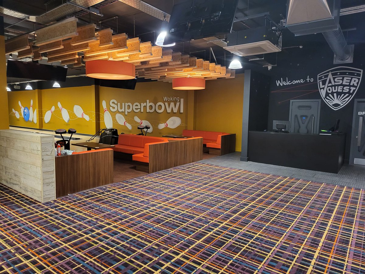 Throwback Thursday! 

Another eye catching carpet that we fitted at
Woking Superbowl 

#throwback #ThrowbackThursday #flooring #business #carpet #colourful #colourpop