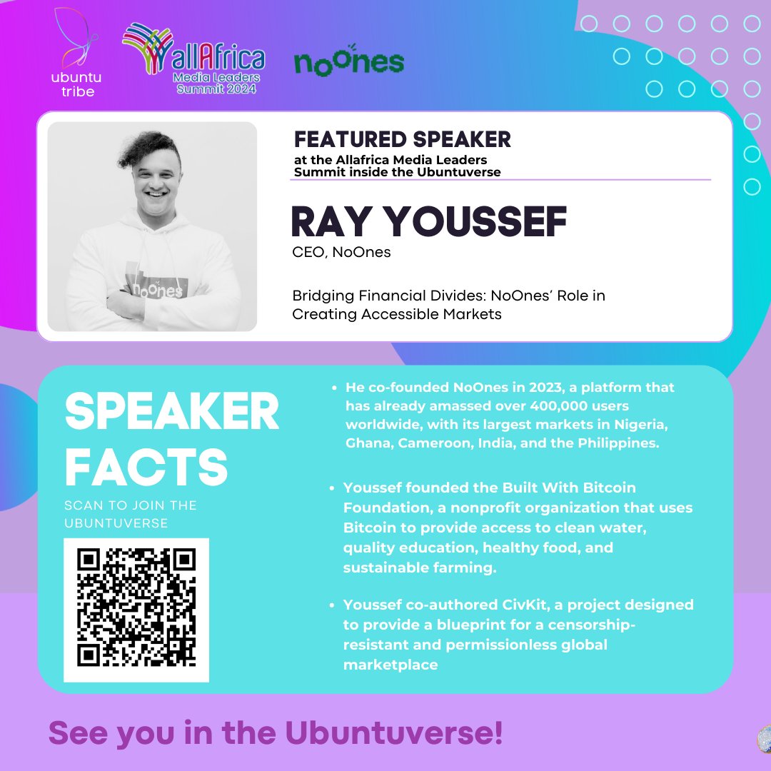 Ray Youssef is a prominent figure in the fintech industry, known for his work as CEO and Founder of Noones Youssef is passionate about blockchain technology to promote financial inclusion and empower underserved communities. About NoOnes: NoOnes is a peer-to-peer financial…
