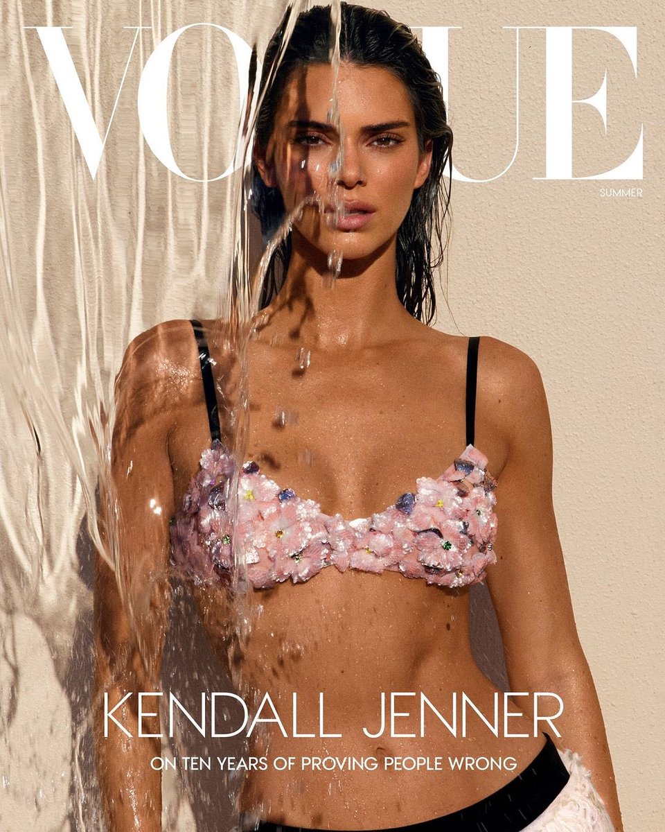 Kendall on the cover of VOGUE’s June/July Issue