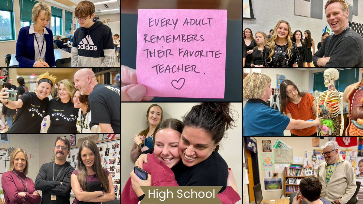 The Teacher Appreciation Week fun continues with a shout out for our high school teachers! Who was your favorite teacher?