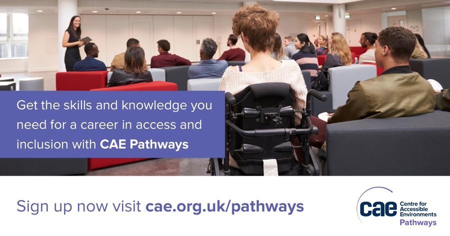 Want to know more about our #PathwaysAcademy? Head over to our FAQs which covers topics such as what it's about and who can apply. Sign up for a June taster session for this @CityBridgeFndn funded course. Learn more.👉cae.org.uk/pathways-acade… #AccessibleDesign #InclusiveCareers